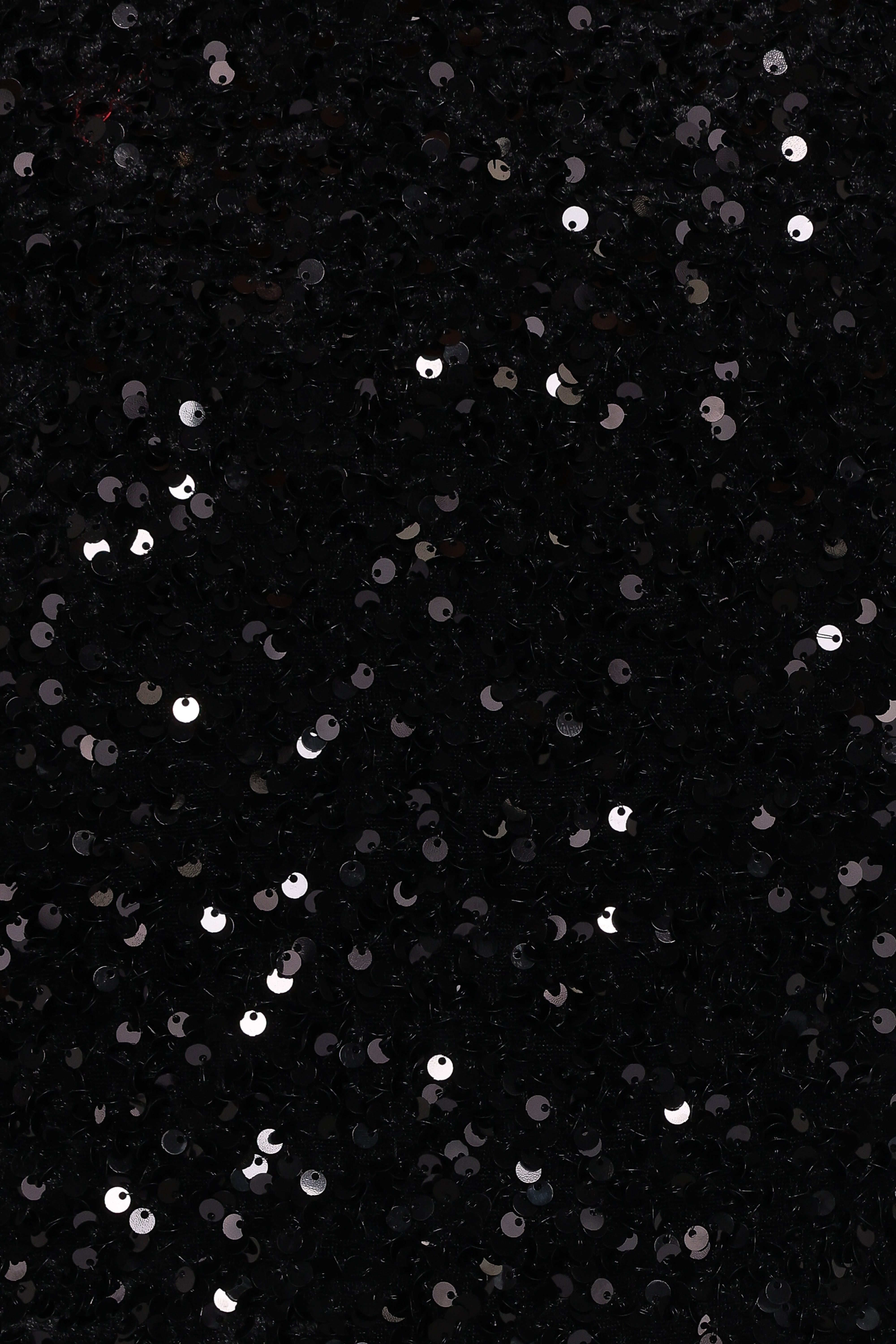 Leilani Midi Sequin Skirt - Black