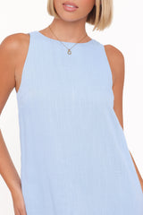 Coben Mini Dress - Blue
