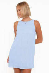 Coben Mini Dress - Blue