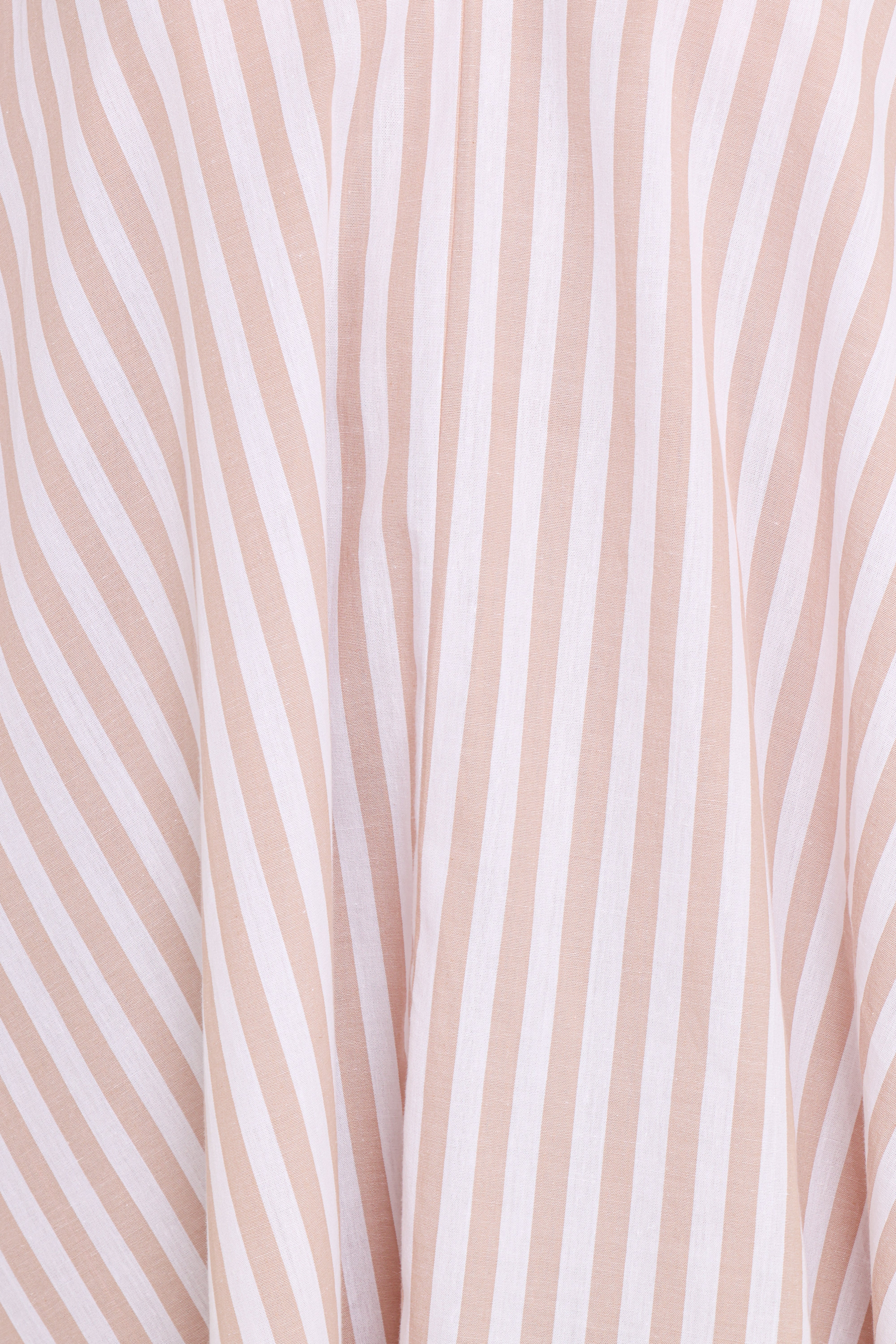 Doran Mini Dress - Beige White