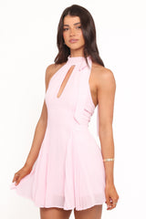 Elaine Mini Dress - Candy Pink
