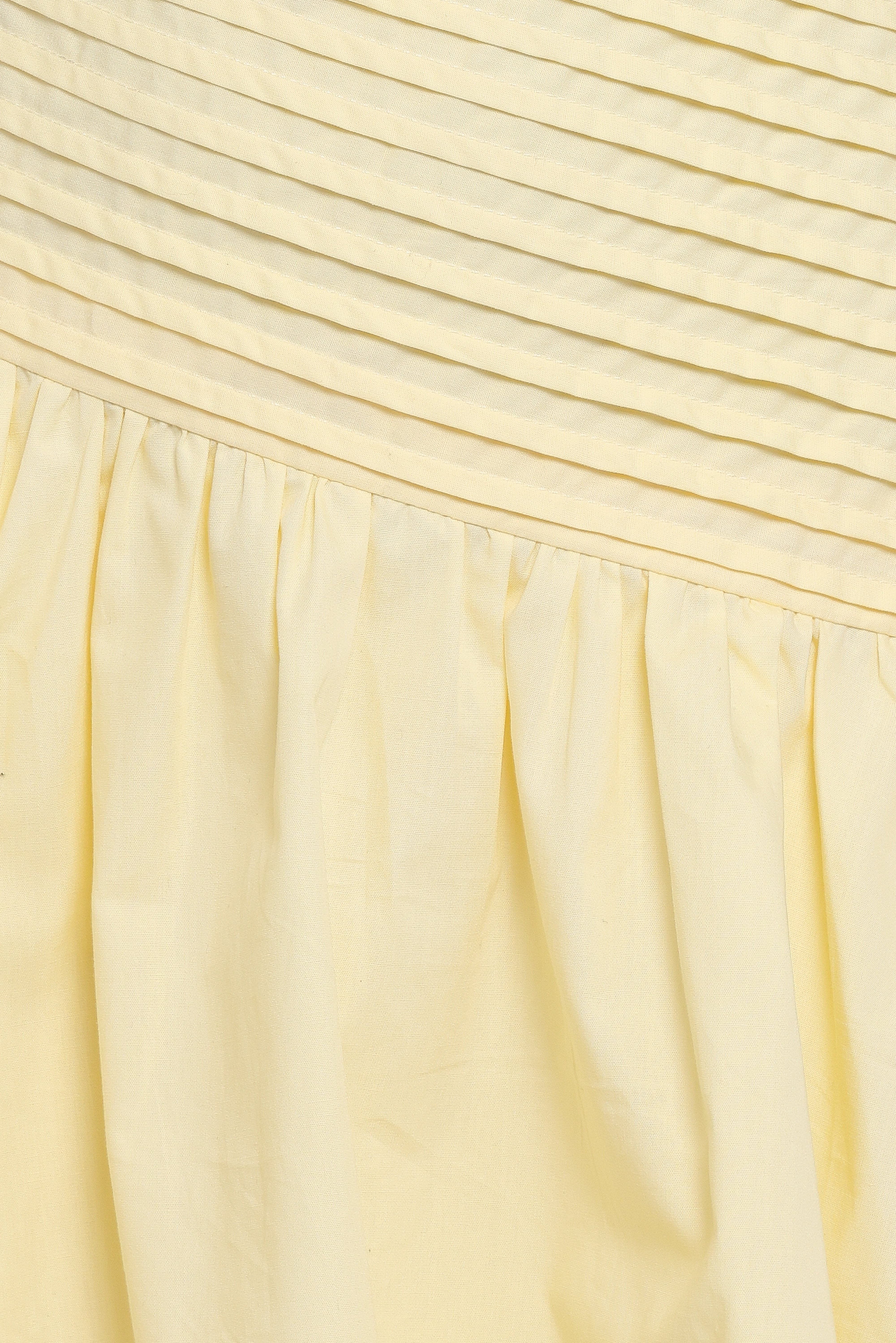 Elaria Off Shoulder Mini Dress - Butter Yellow