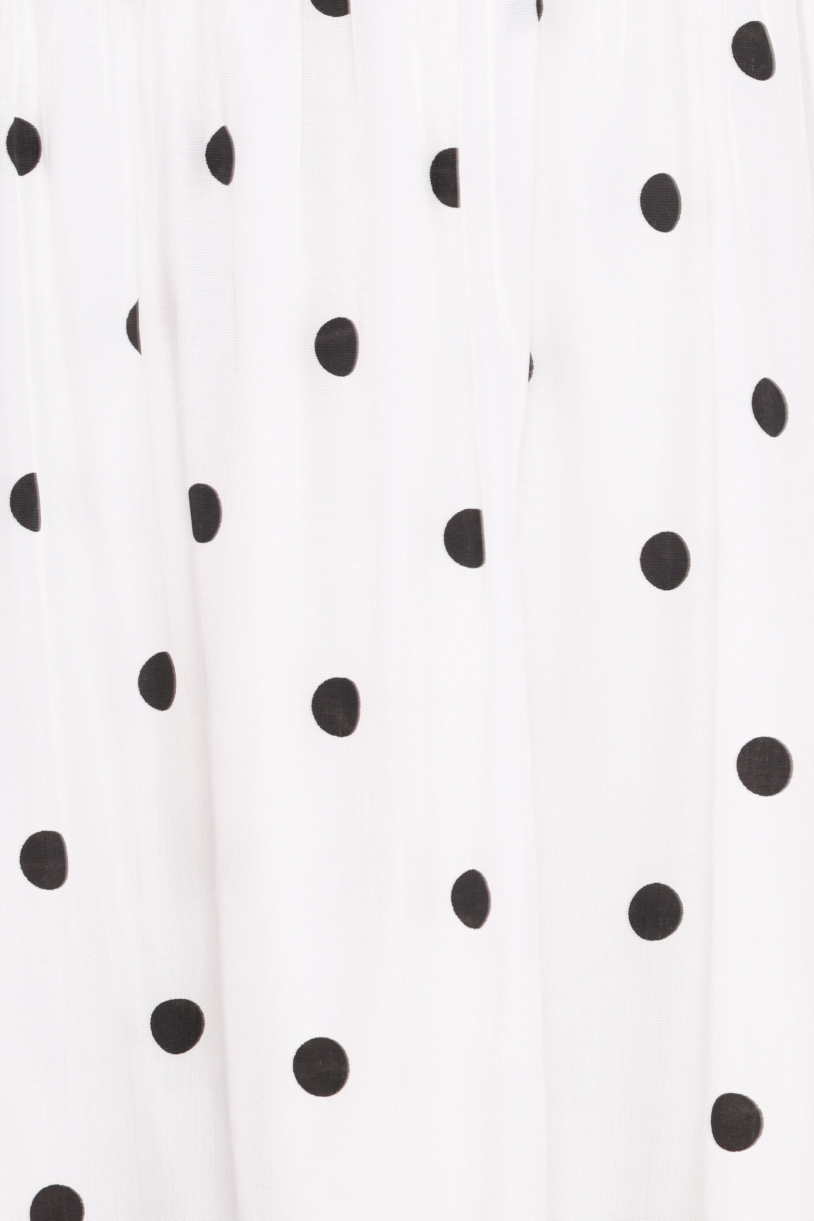 Mona Mini Dress - Black Polka