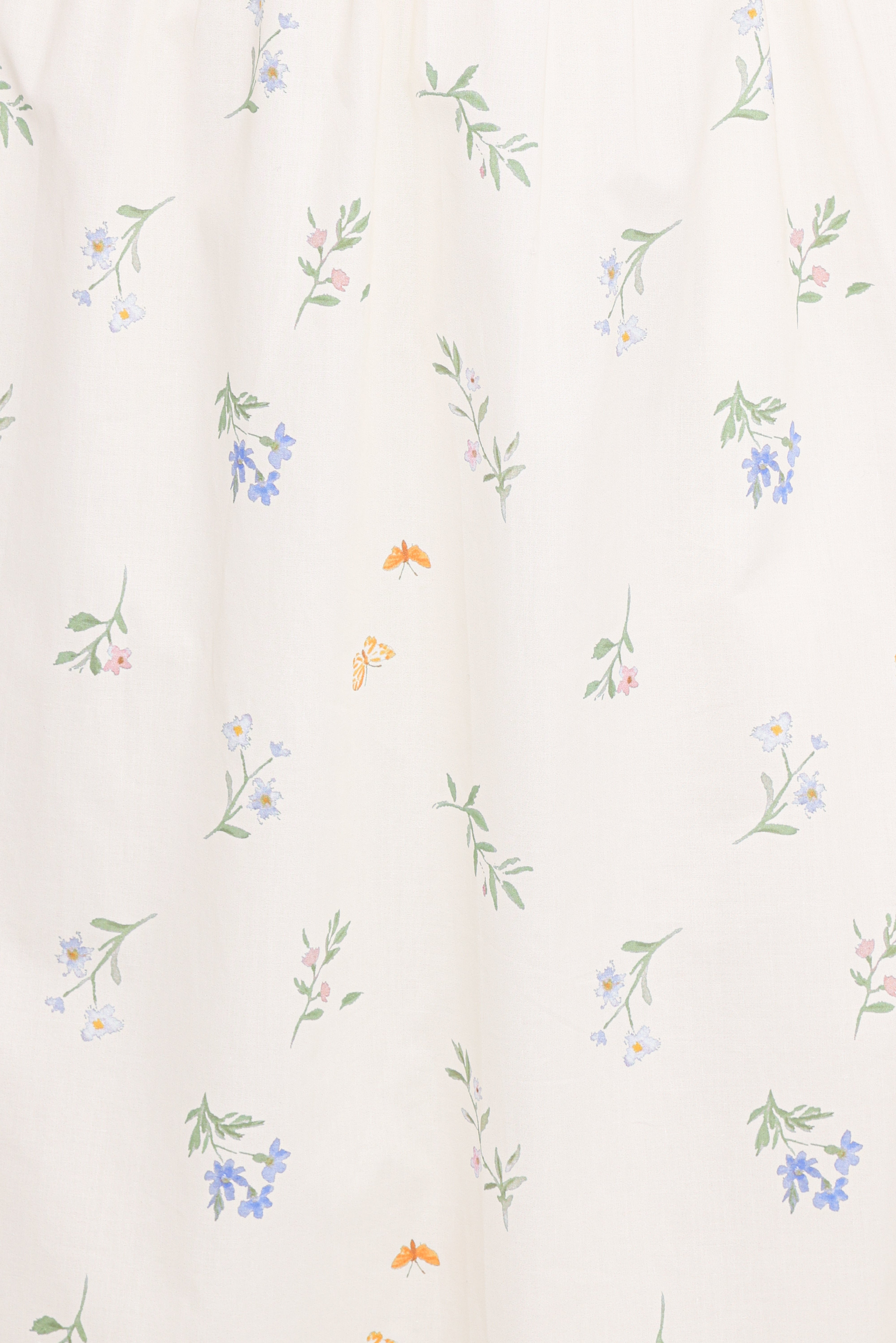 Steele Puff Sleeve Midi Dress - Floral