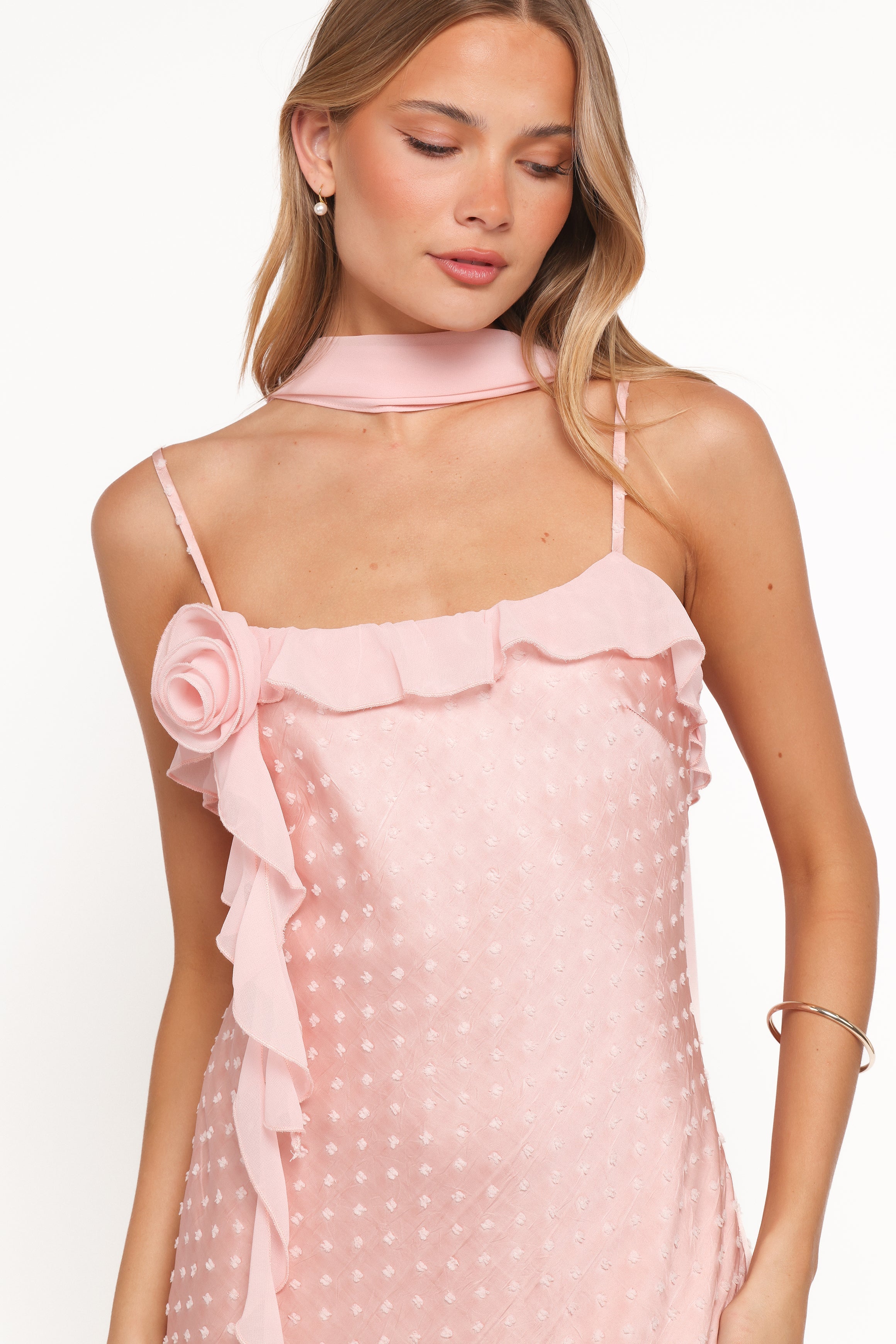 Suki Mini Dress - Peach